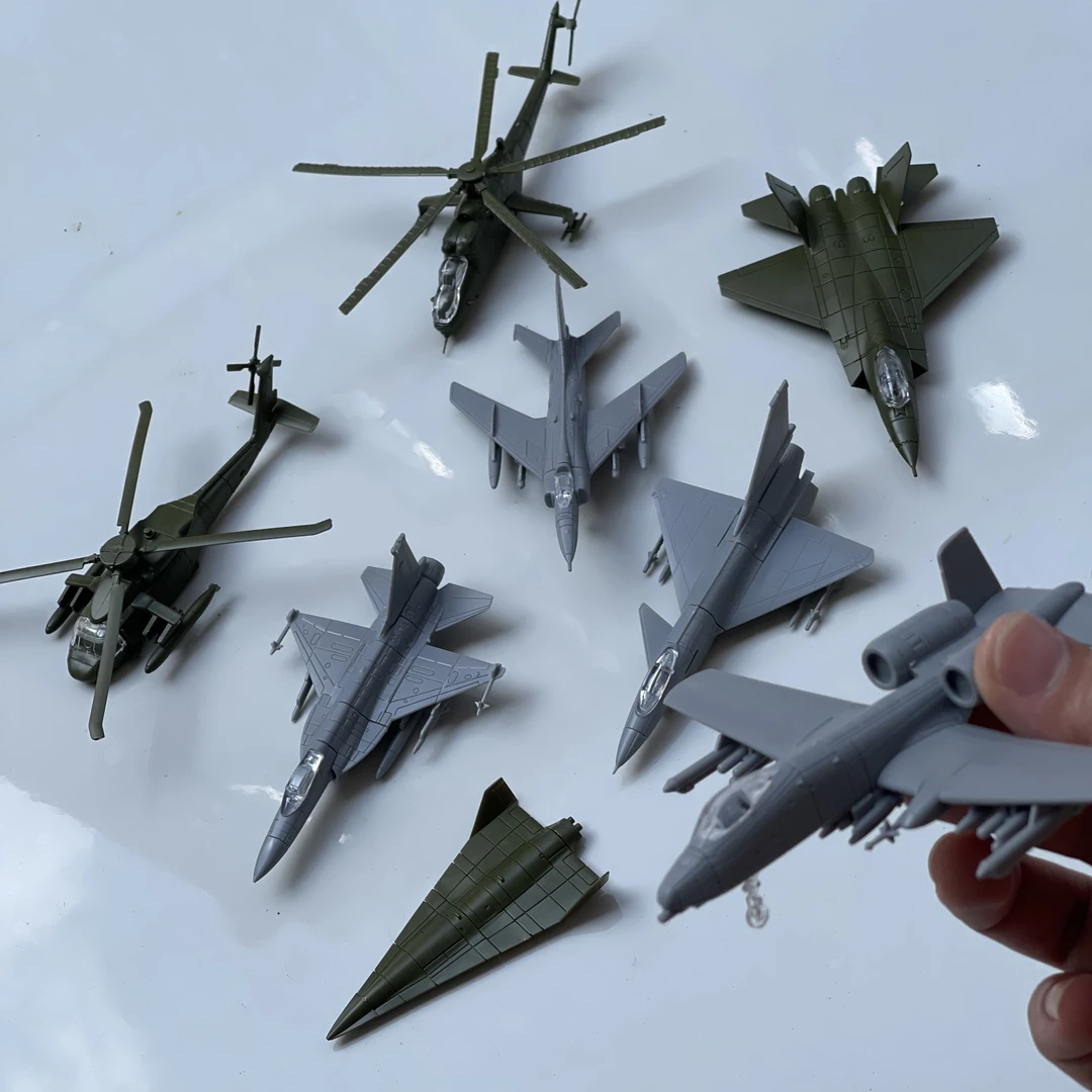 【A10飞机模型合集8架】1:144需要自己拼（ABS工程塑料）