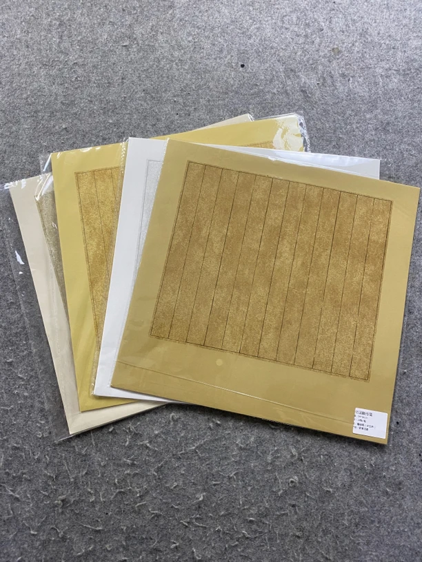 【帛鑫】蜡染仿汲黯传笺手札信笺半生半熟小楷用纸竖格竖条状元笺