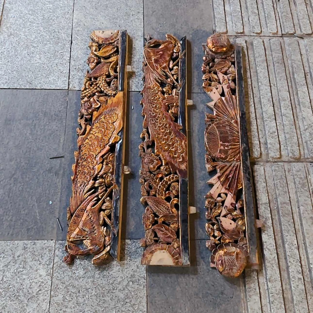 【闪购商品】香樟木其他清***雨木雕 分3单拍