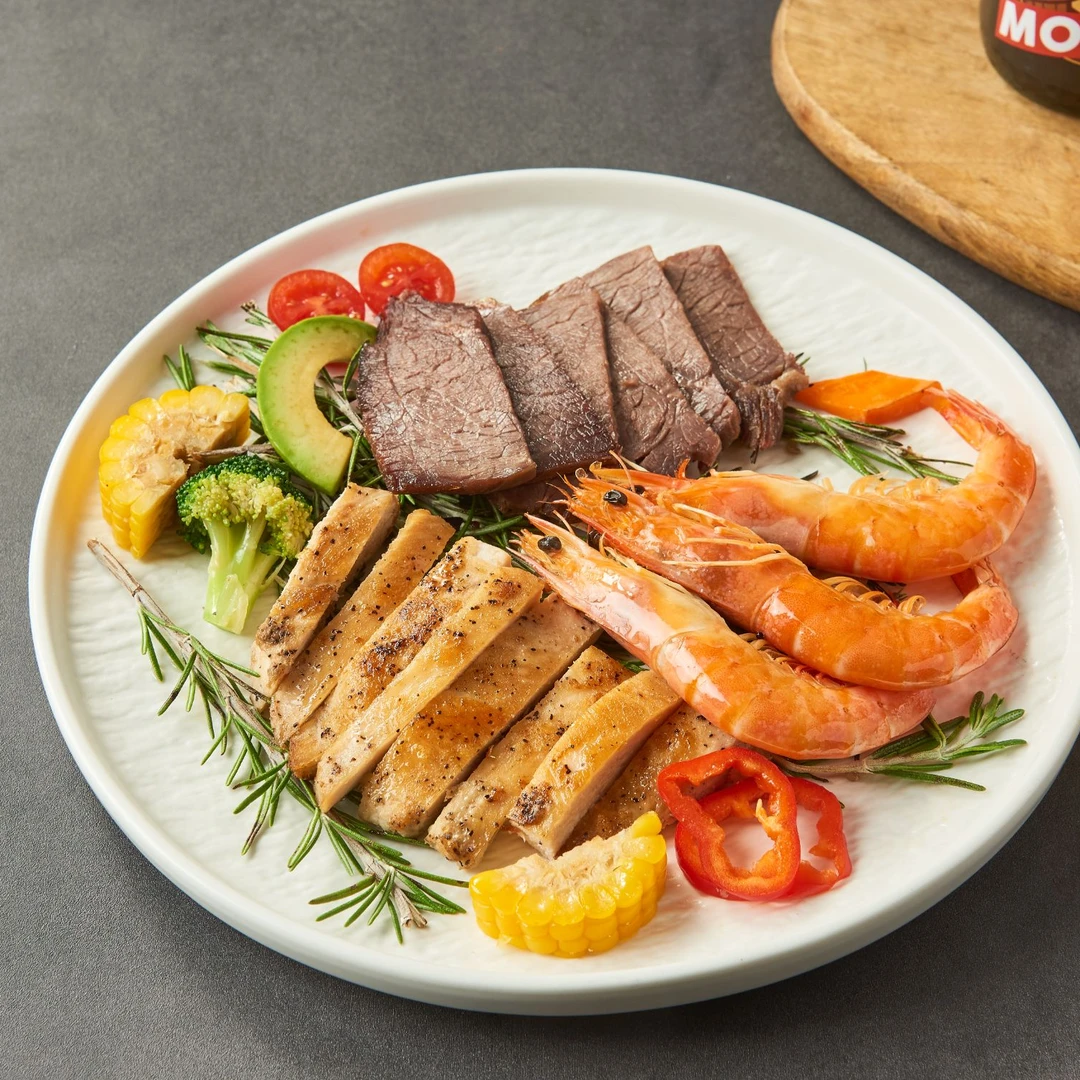 【一周组合/四份】美润甄轻食传统海陆空组合代餐健身非减脂餐即食