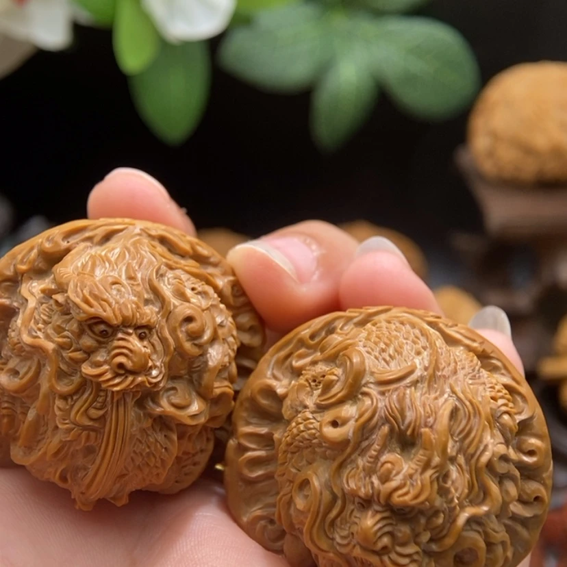 【闪购商品】核桃核雕锡**罗