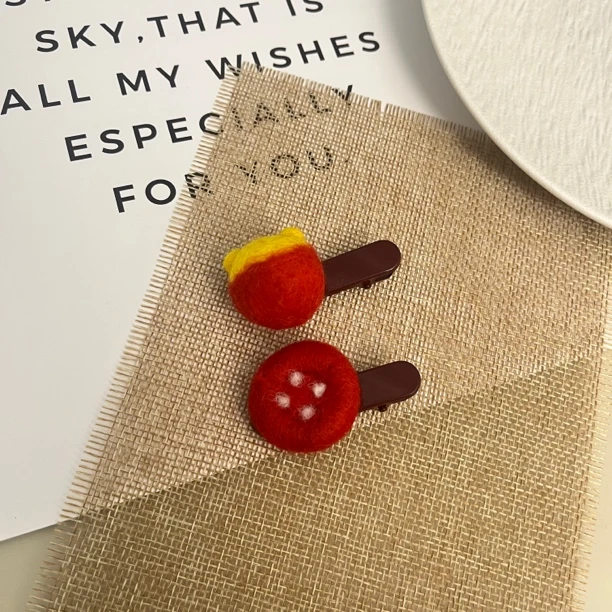 芽怼怼小众饰品 02256 压夹