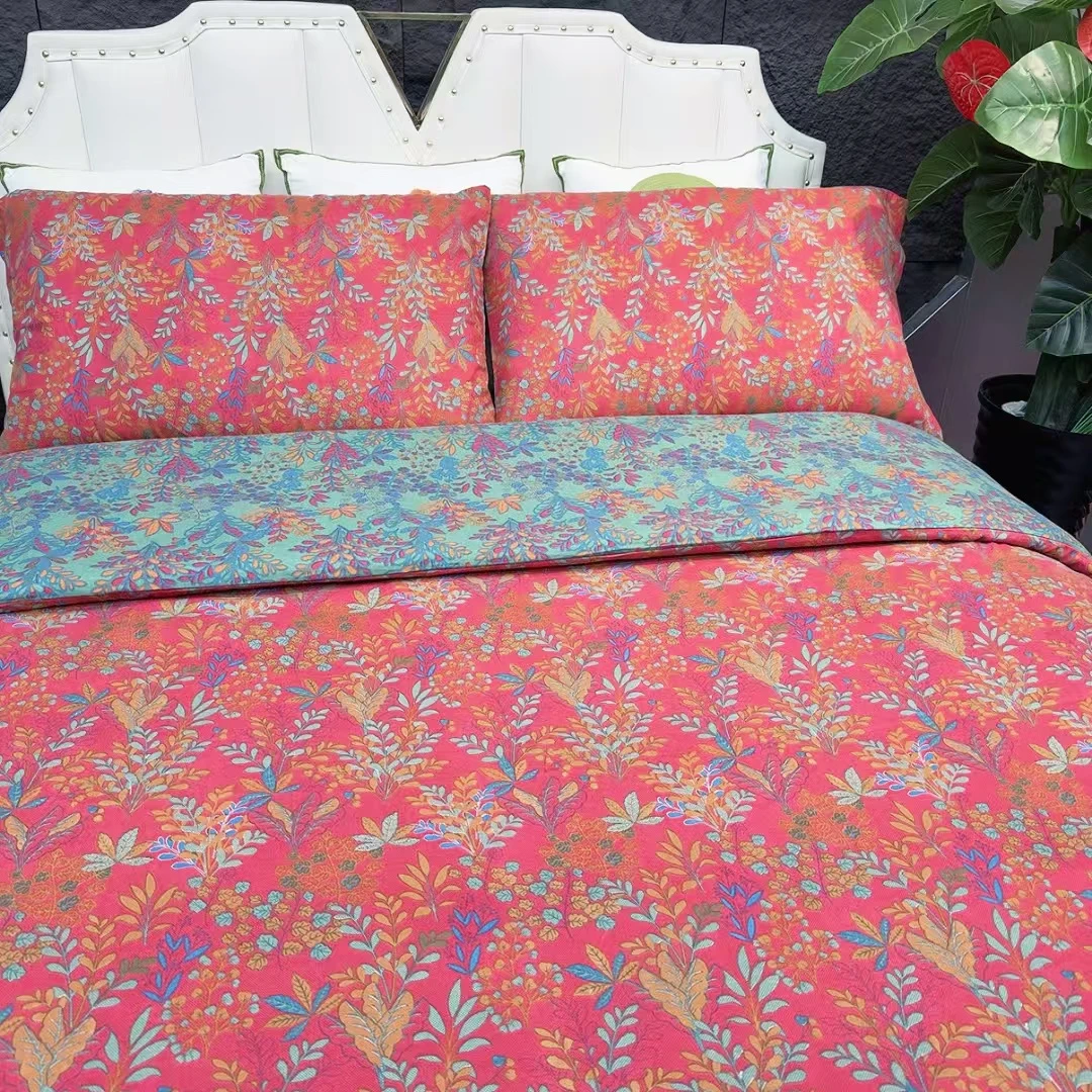 轻奢复古高端四件套--花花世界