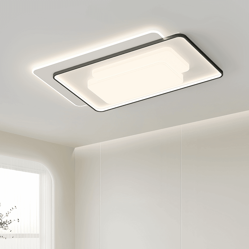 景妍 led吸顶灯客厅灯大灯现代简约大气主灯长方形中山灯具