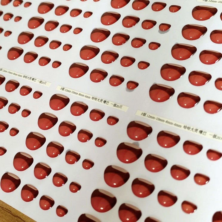 凌先生6/8/10mm水滴胶嘴巴diy手工材料手工制作配饰可爱配件