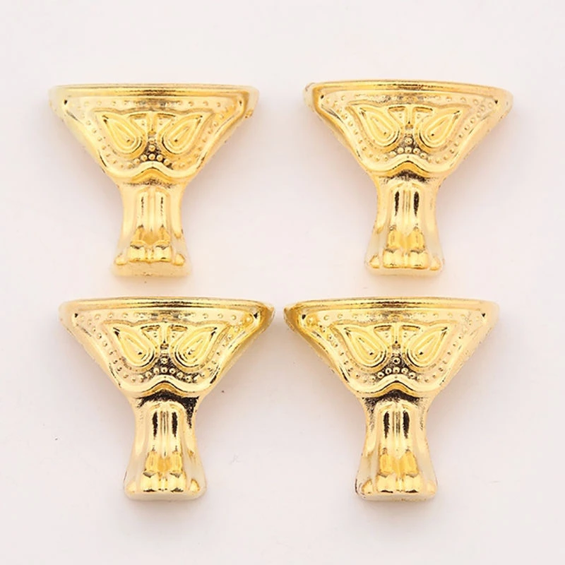 凌先生锌合金脚座413金色眼睛脚座垫脚愤怒的底脚