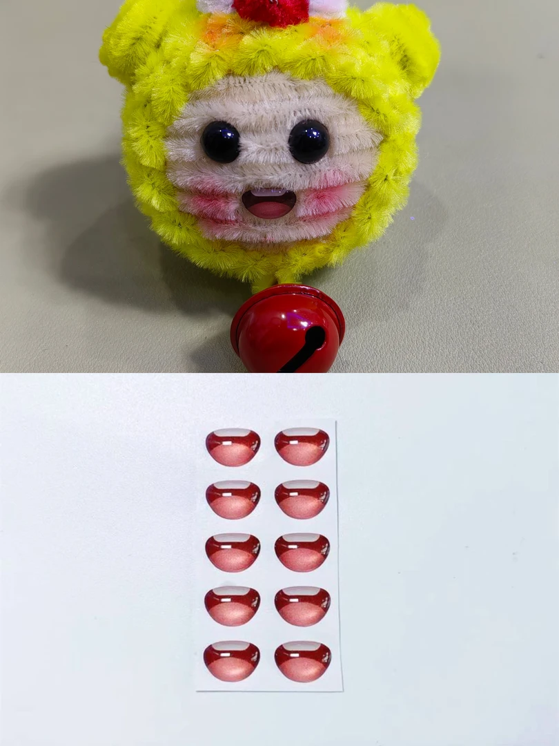 【圈圈手工】diy滴胶嘴巴手工材料手工配件可爱搞怪创意嘴巴