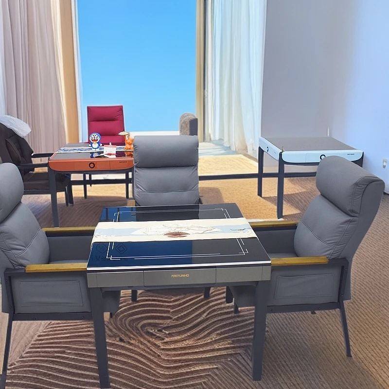 228竹木扶手麻将椅，高端舒适麻将椅，家用麻将椅