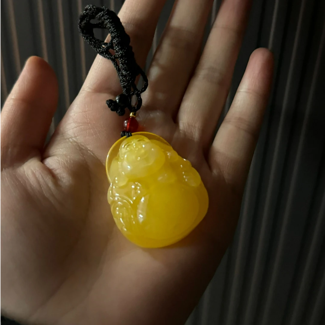 【古典珍藏】经典时尚民族风百搭-288黄佛公吊坠