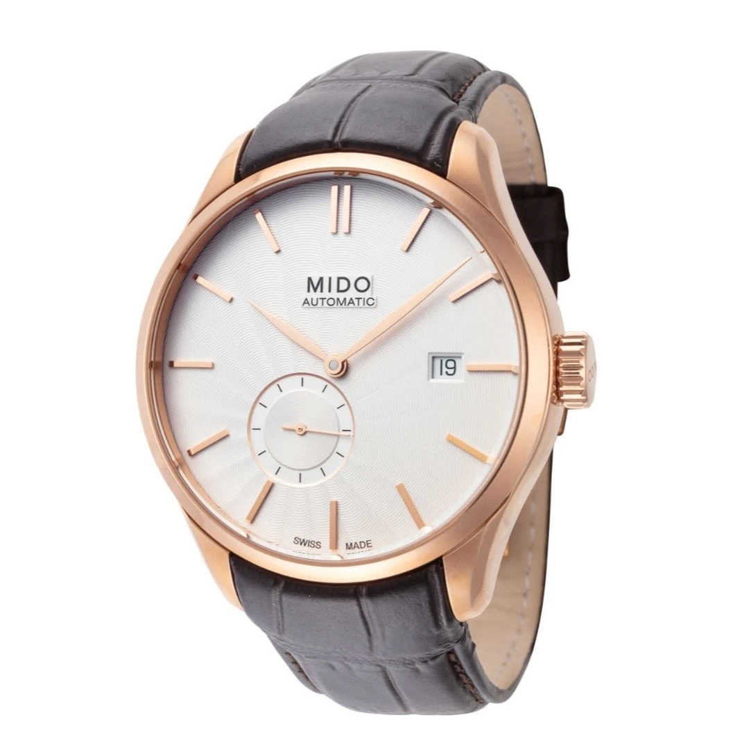 Mido/美度布鲁纳系列男士40mm全自动机械背透手表#M0244283603100