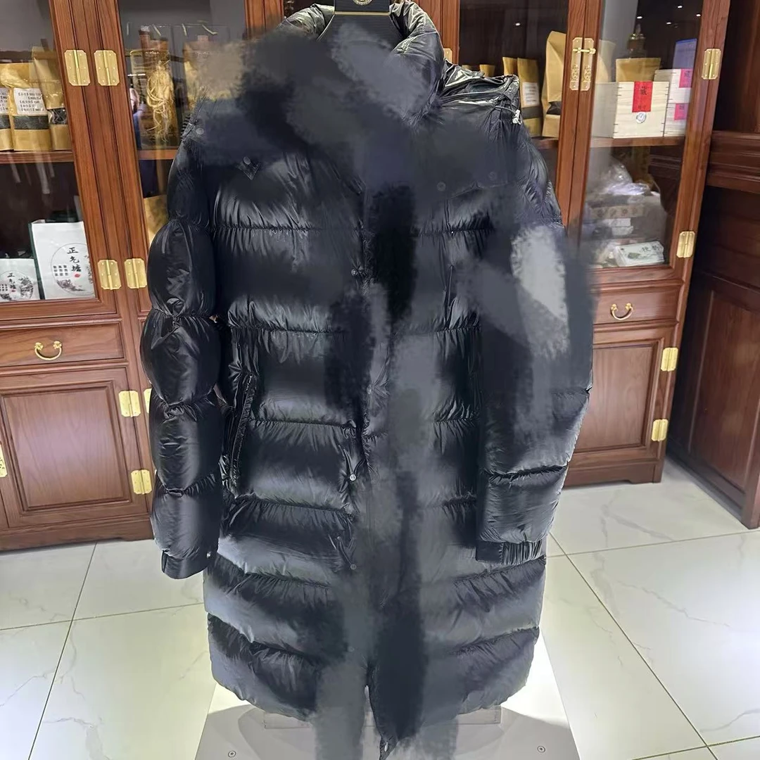 男款高定休闲长款鹅绒服有瑕疵介意勿拍