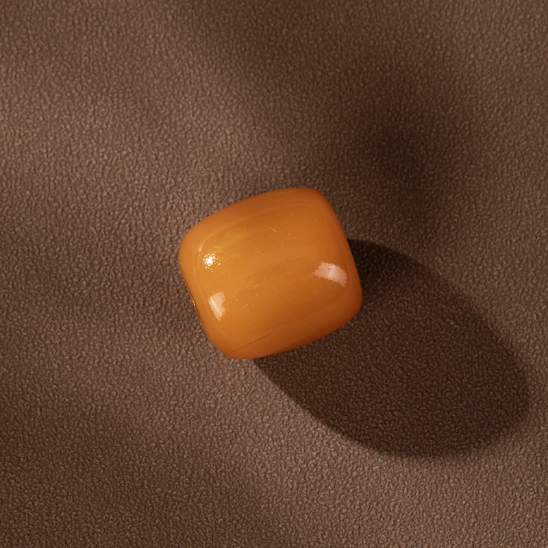 牦牛角黄金甲单珠羊角配珠桶珠diy