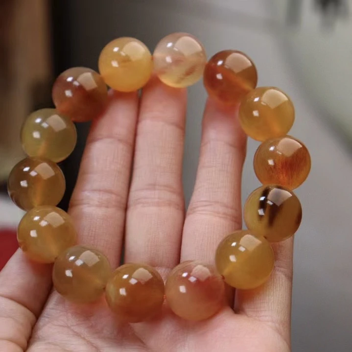 非金属珐琅手链 黑驴蹄子手链玉化直播选款