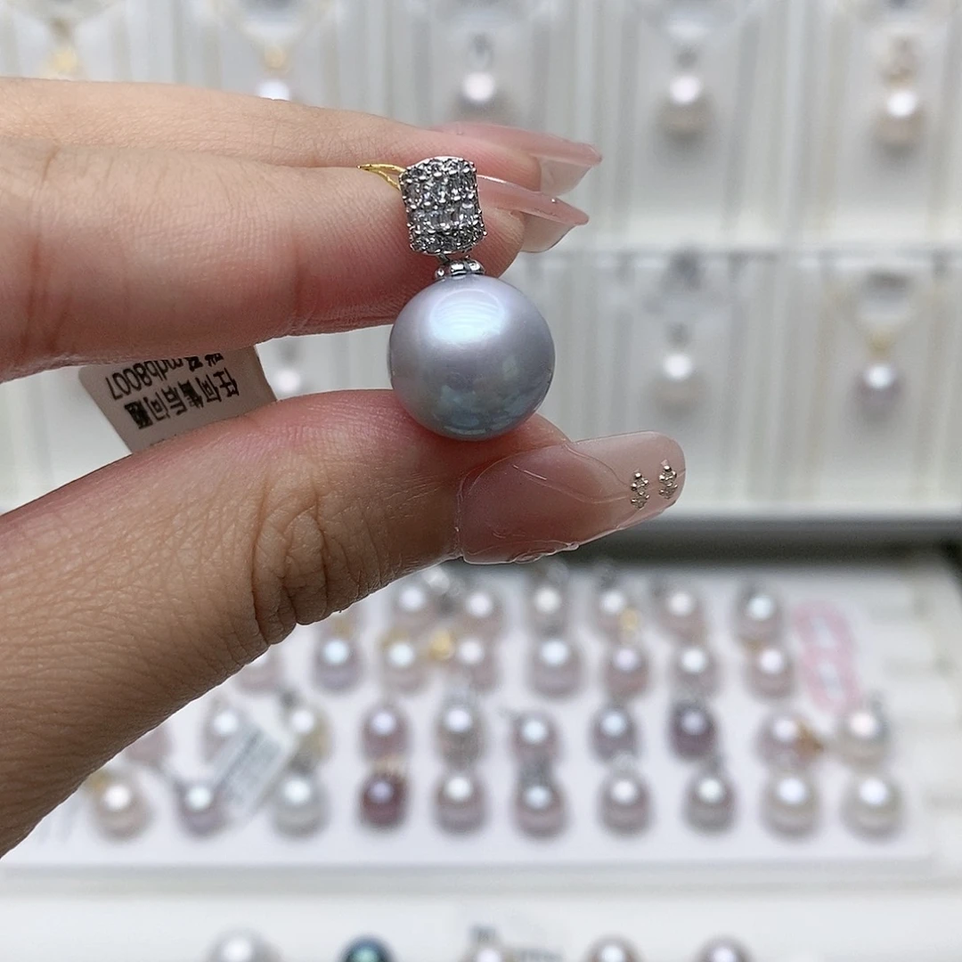 淡水珍珠颈饰合金