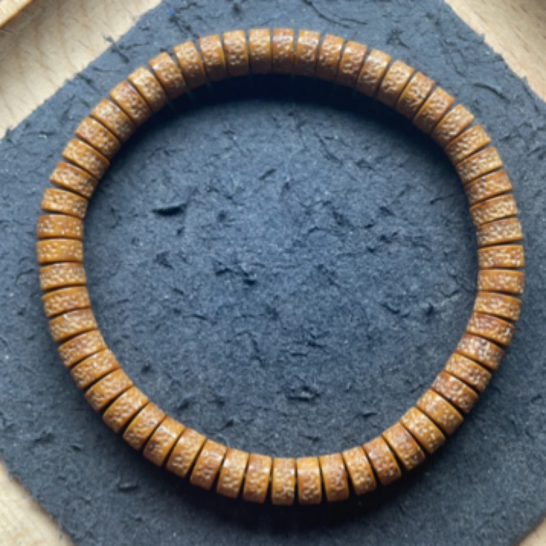 紫金鼠菩提纯手工实心鼠嘎手串