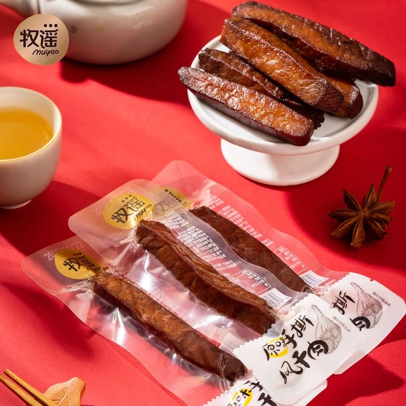 牧谣风干肉猪肉干风干肉脯手撕即食夜宵网红小零食小吃休闲食品