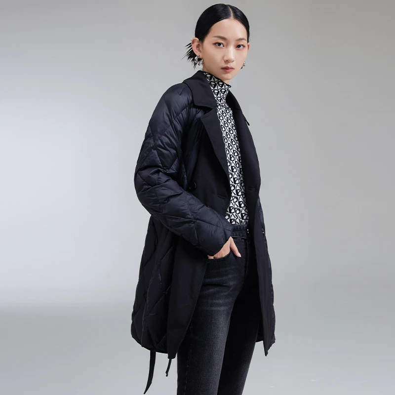 冬季通勤羽绒服外套女144R3108