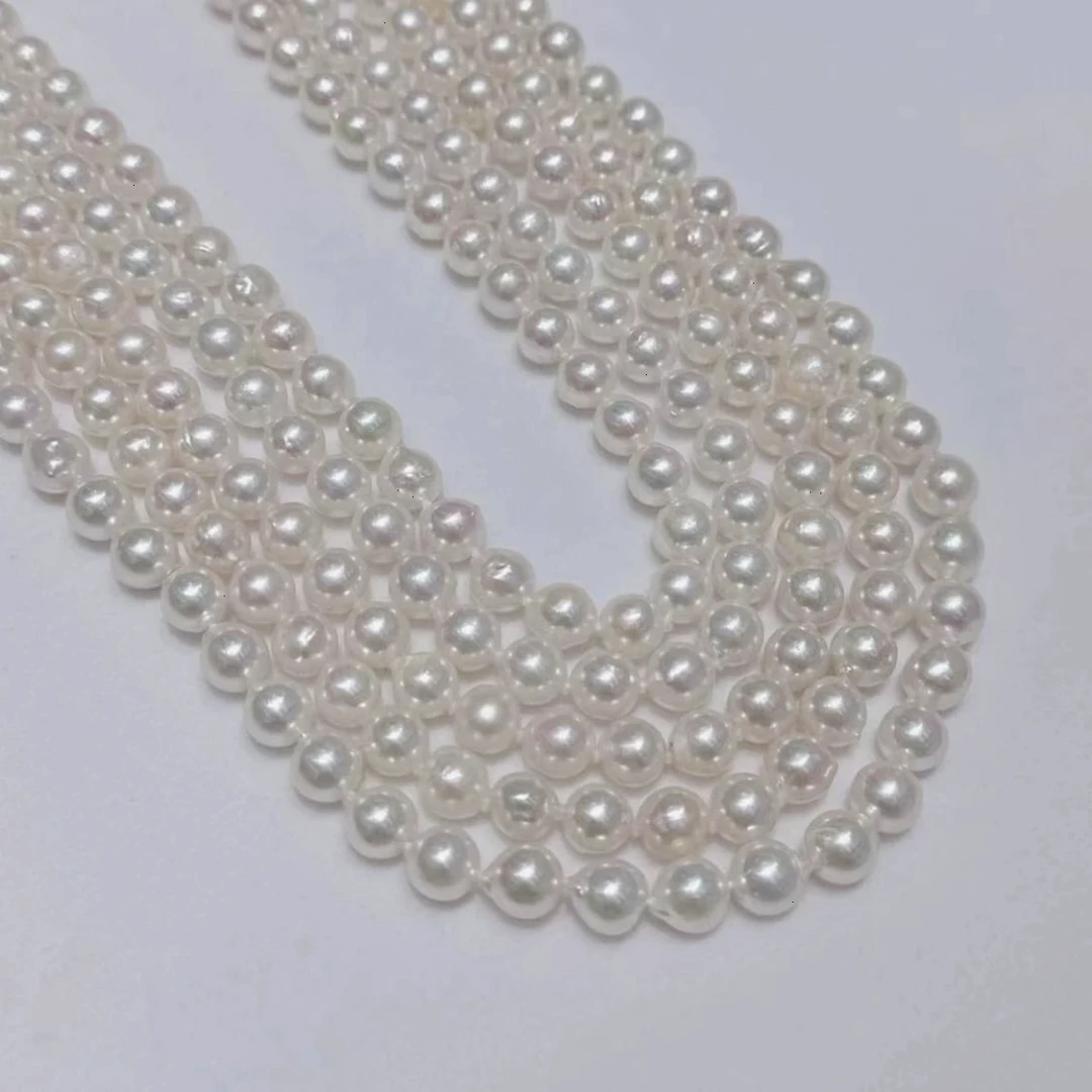【罗伊伊高定】海水akoya项链7.5-8mm（带真科研大证）多样性发货发一