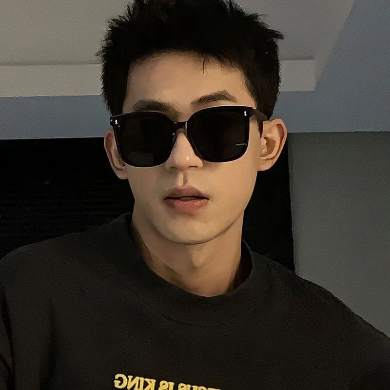 新款墨镜男士专用大脸显瘦痞帅防紫外线太阳镜女潮防强光太阳眼镜