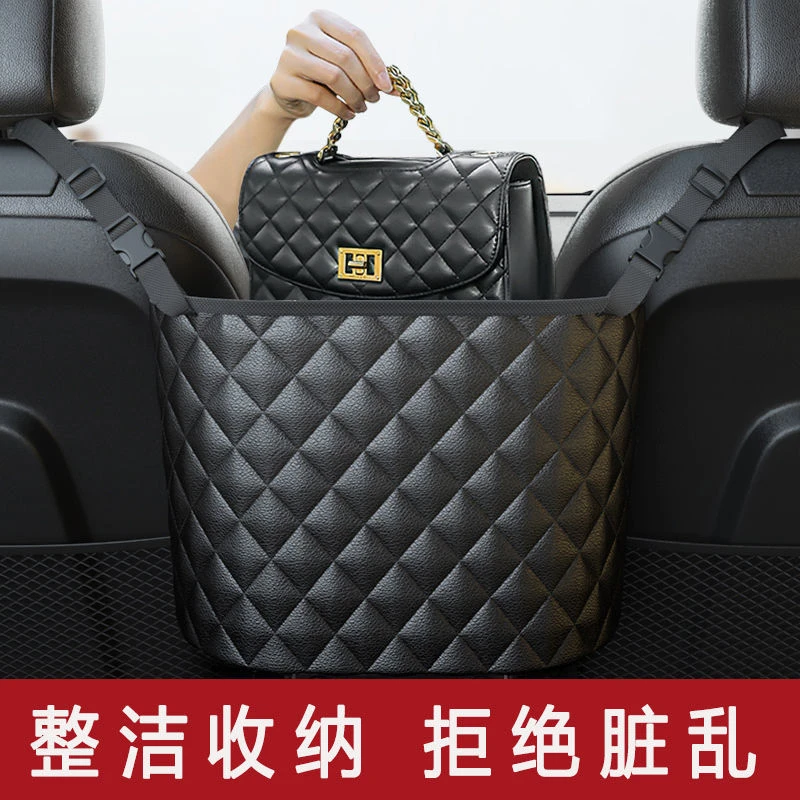 汽车座椅储物网兜车内上用品车载收纳袋车用置物袋椅背多功能挂袋