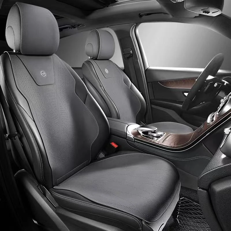 汽车坐垫四季通用汽车坐垫全包围坐垫套新款翻毛皮座椅套全包座垫