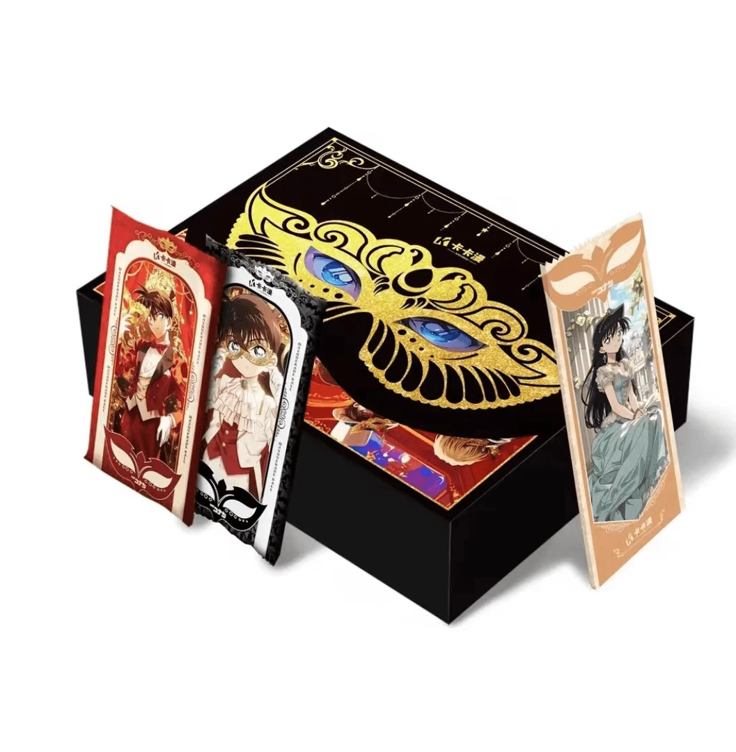 【挖宝藏】卡卡漫《名侦探柯南》假面舞会收藏卡牌盲盒（国卡）