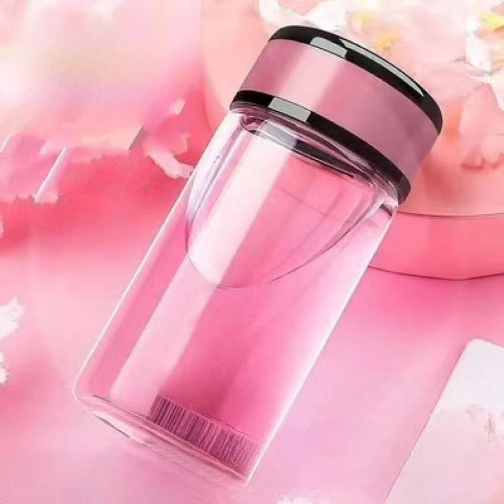 水杯可爱玻璃杯学生泡茶杯双层网红女士家用过滤创意便携韩版隔热