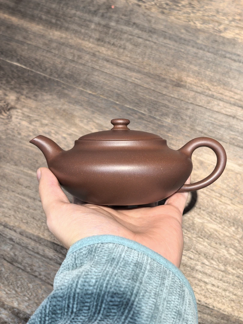 恒源堂 回归款 4号底槽清“舒合”壶 280毫升 宜兴紫砂壶