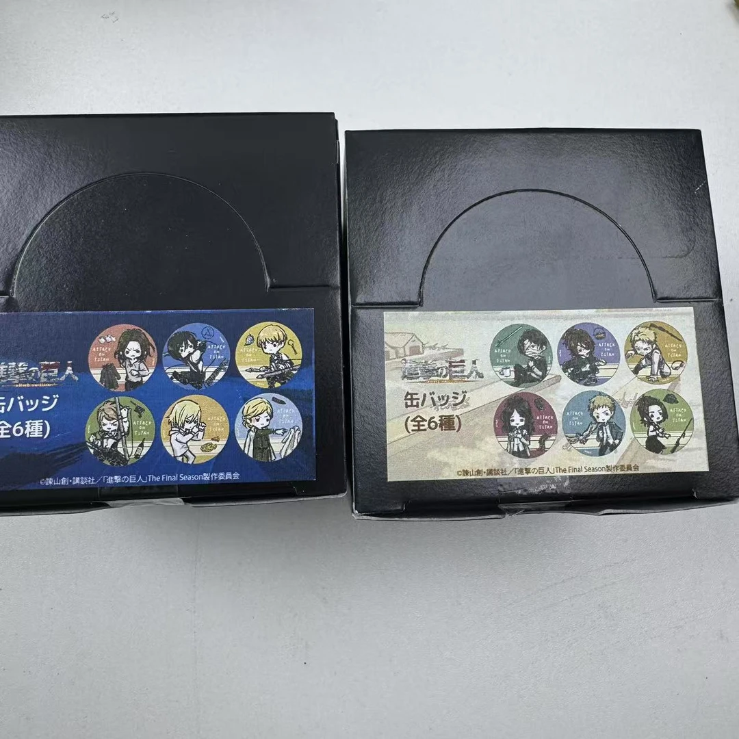 （拆包）进击的巨人Q版A3战斗吧唧盲盒（代拆）