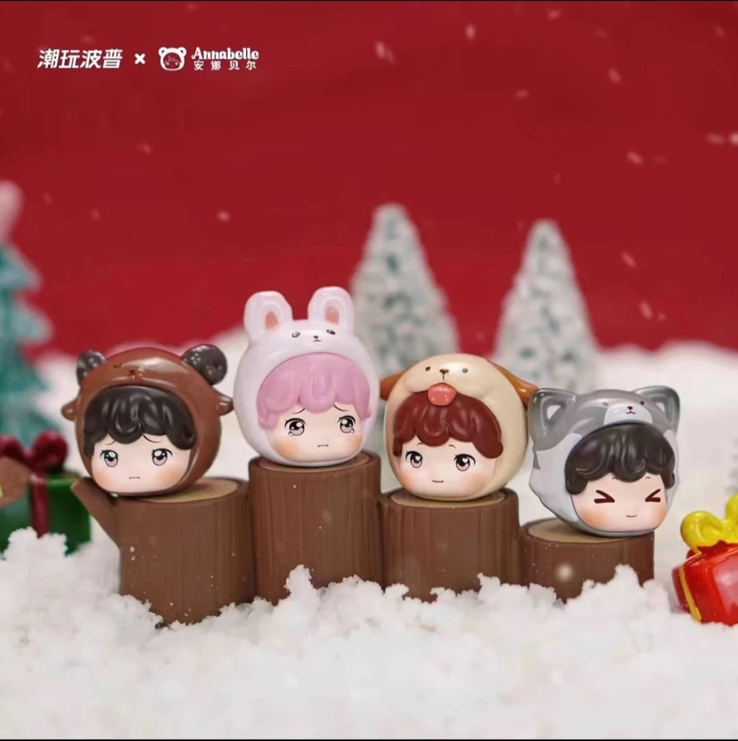 【拆盒】萌萌动物园萌粒盲袋正品潮玩