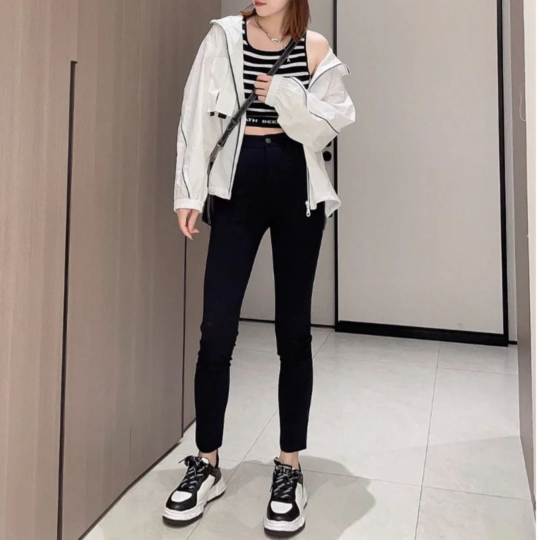 阿家专柜正品瑜伽果冻皮肤小黑裤 5100264-246011-001