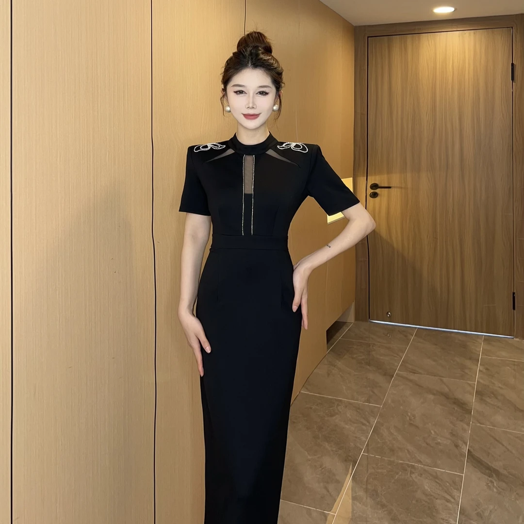 【MD千亿】显瘦气质时尚休闲时尚修身女装连衣裙