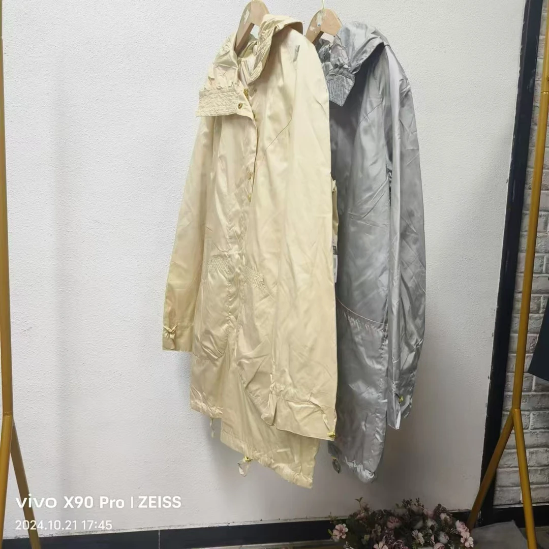 唯琳剪标   8仓A2-7-2366款  轻薄款中长款风衣外套