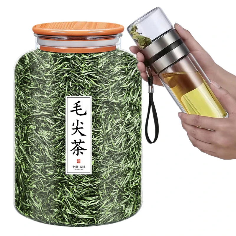 2025新茶毛尖茶叶原产明前特级嫩芽浓香绿茶散罐装250g送礼自己喝