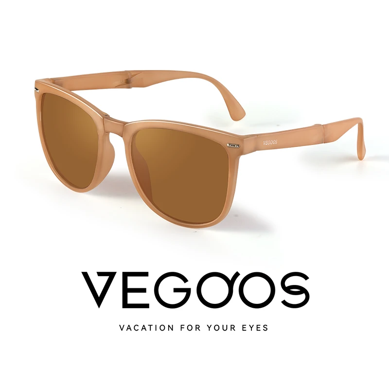 【粉丝专属】威古氏三折墨镜便携防紫外线女款太阳镜遮阳简约百搭