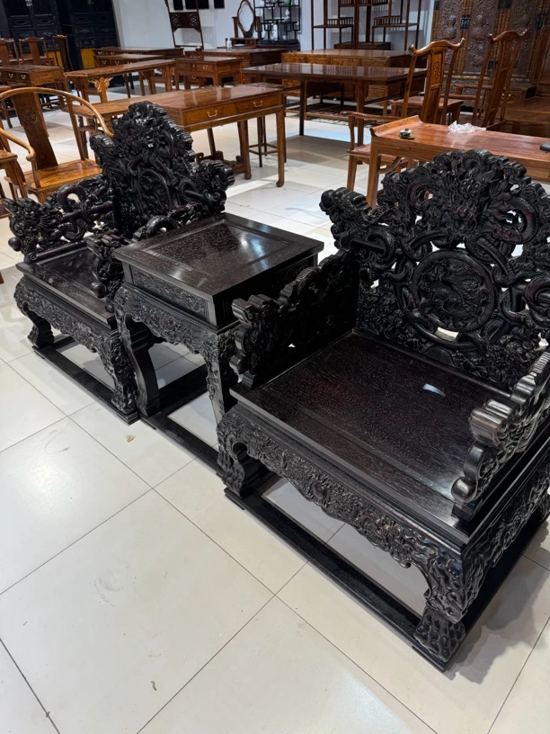 紫檀太师椅三件套专用链接