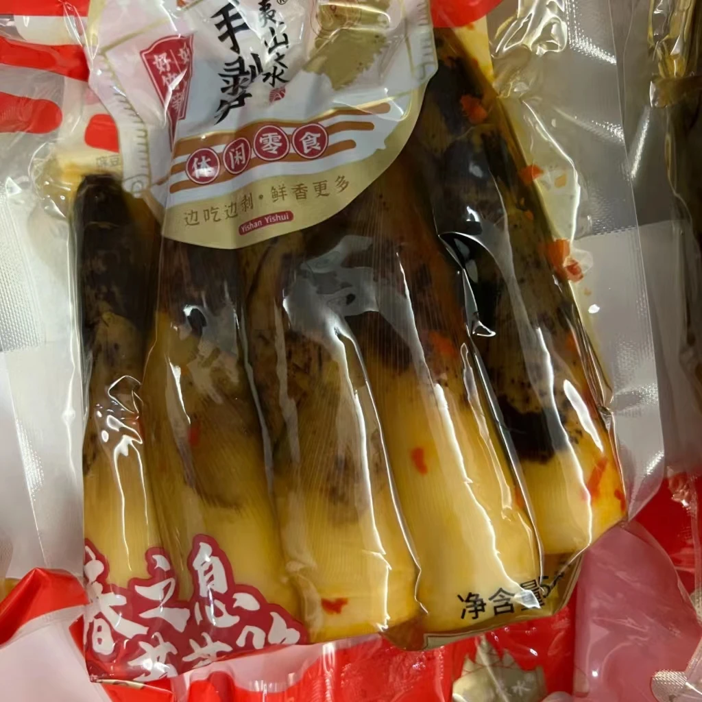 夷山夷水大笋芽500g下饭菜低卡轻食即食鲜嫩笋尖深山网红手剥笋