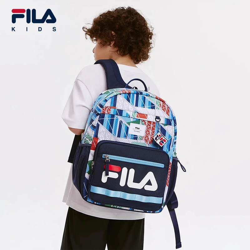 FILAX蓬皮杜中心斐乐儿童男女新肩负学生校园双肩书包K18B431113
