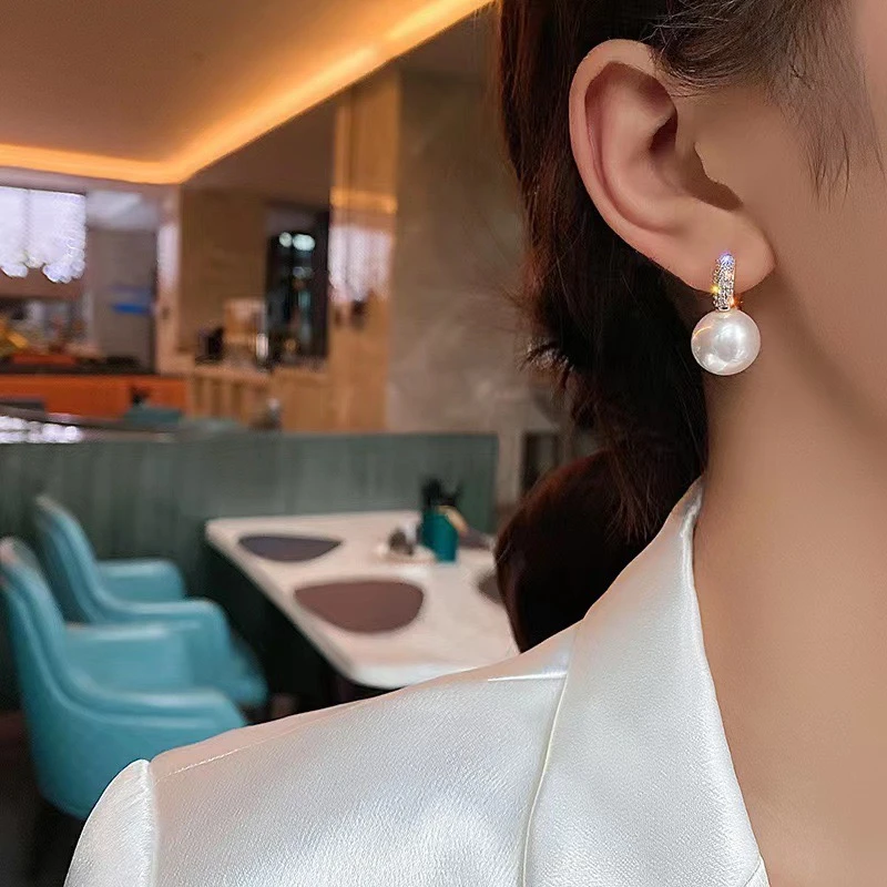 铜合金耳饰 耳扣气质网红耳钉新款优雅耳坠精致几何耳环女N0895