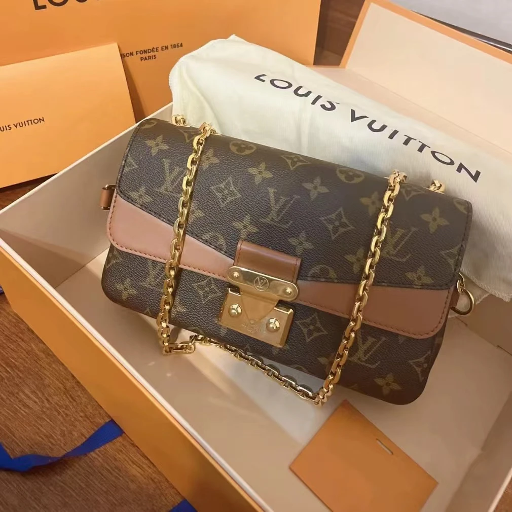 99新 LouisVuitton/路易威登 二手 老花MARCEAU 链条包 22081110