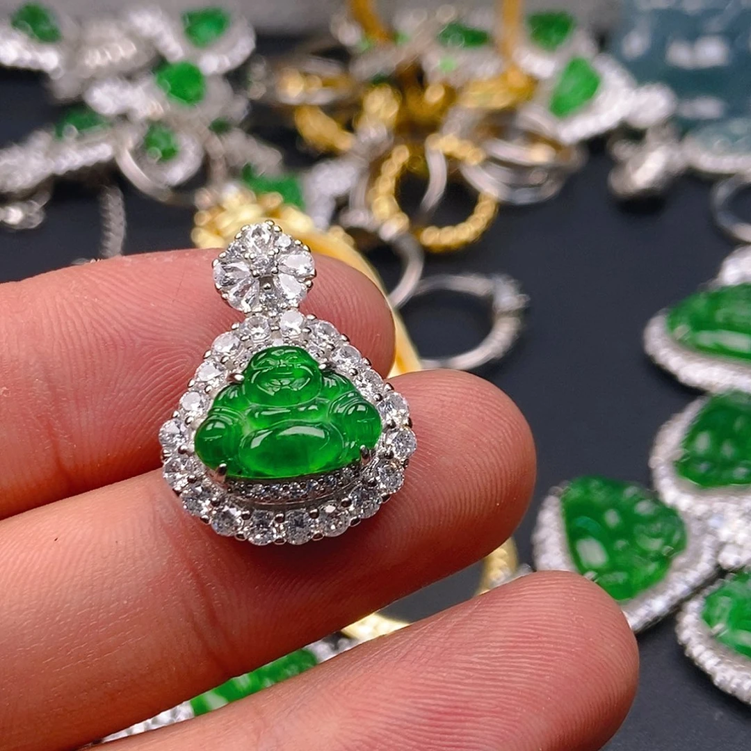 翡翠吊坠(不含链)未镶嵌136吊坠