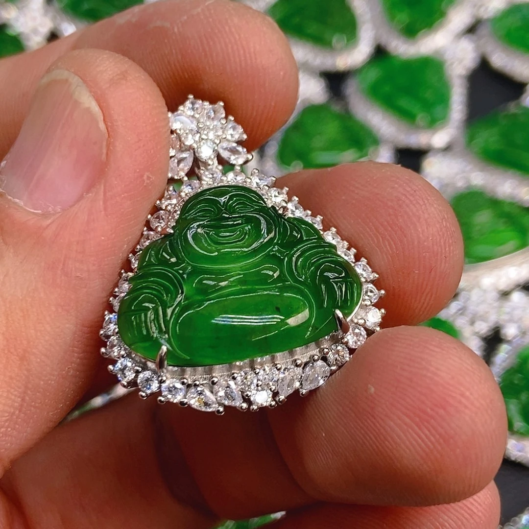 翡翠吊坠(不含链)未镶嵌638吊坠