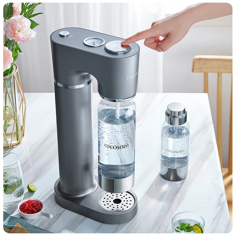 cocosoda气泡水机苏打水机家用碳酸可乐机汽水机巴黎水气泡机0糖