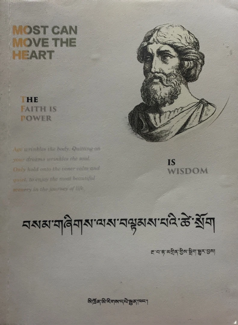 思考中绽放智慧：藏文