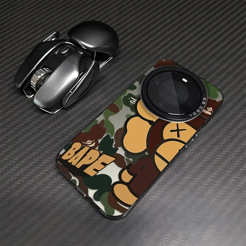 迷彩潮猿适用OPPOFindX8手机壳X7ultra高级感Reno12Pro防摔11外壳