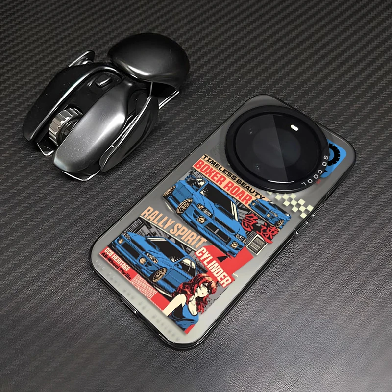 速度激情适用华为mate60pro手机壳创意pura70+高级苹果15小米防摔