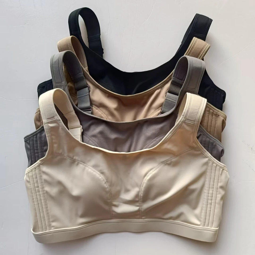 胸无痕透气无钢圈内衣女聚拢抹胸大胸显小聚拢瑜伽睡眠透气文胸