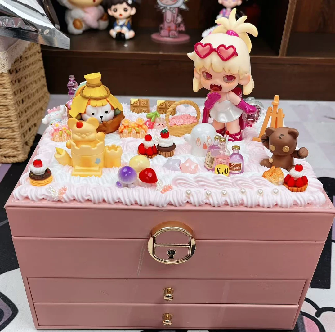 （现拆）正版大娃手工奶油胶diy摆件潮玩混端