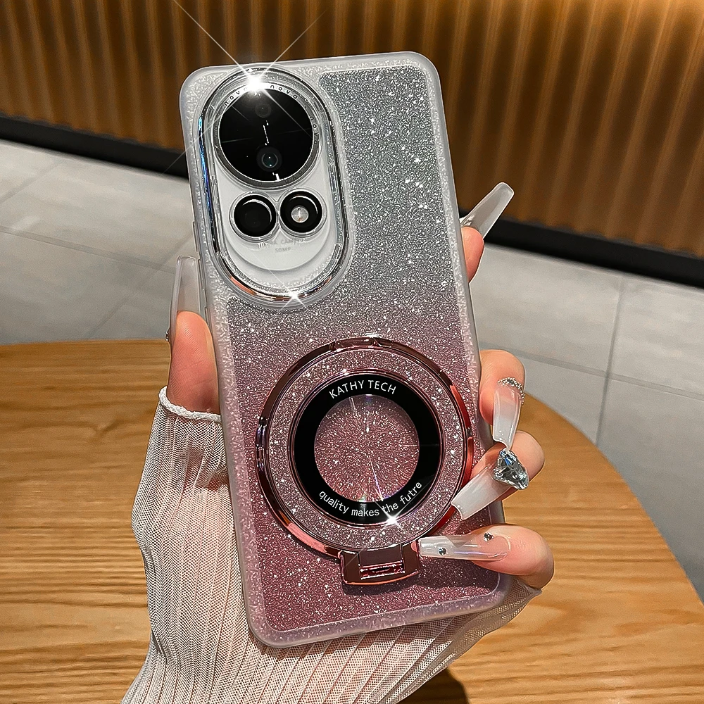 潮钻适用华为nova12pro手机壳nova12活力版ultra全包防摔支架透明