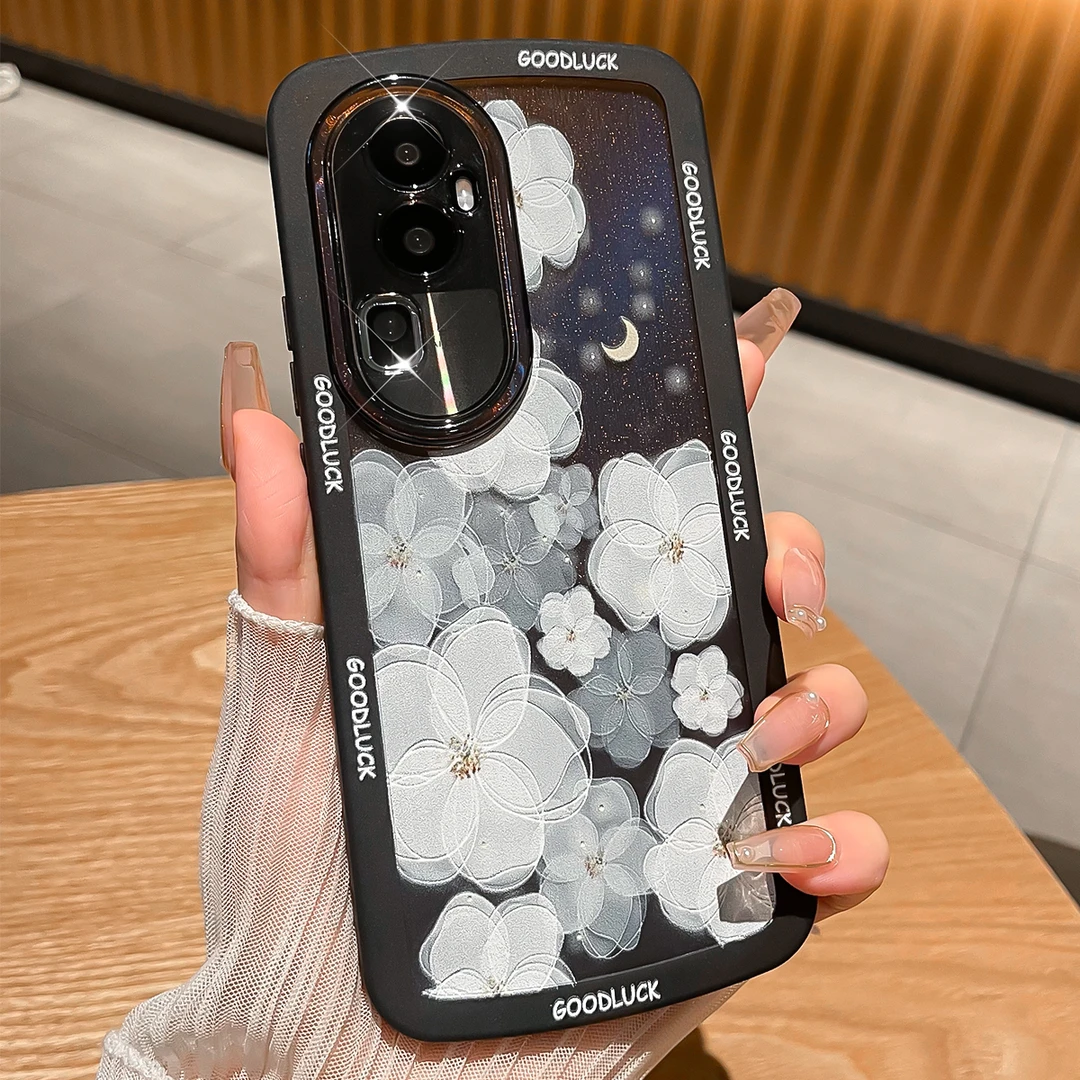 潮钻适用opporeno10手机壳reno10pro+女网红爆款小众全包防摔软壳
